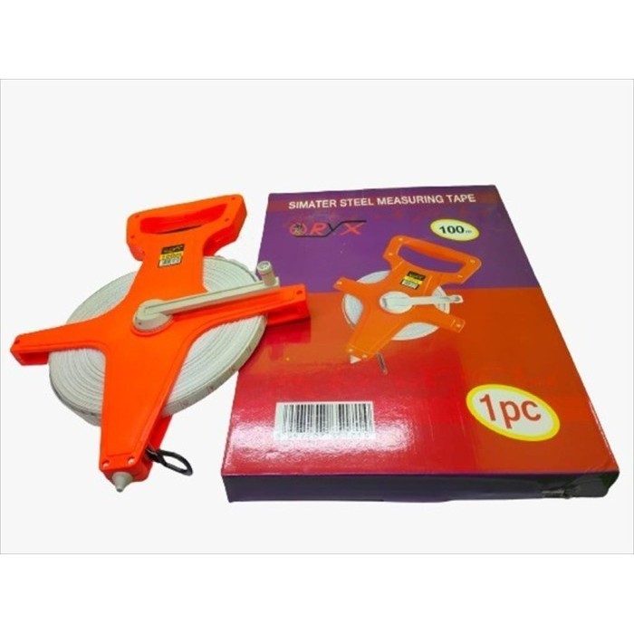 METERAN TANCAP / METERAN TANAH 100 M METERAN ROLL FIBER GLASS 330FT