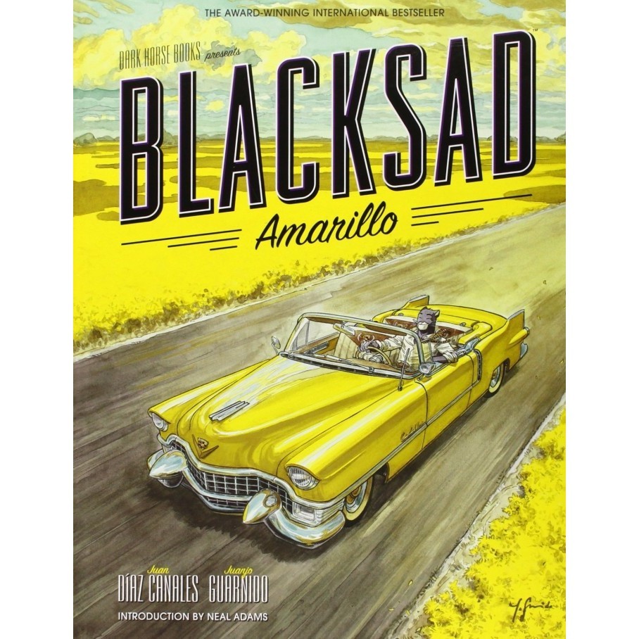 

Blacksad Amarillo Hc - Canales Guarnido Comic Komik Book Dark Horse Us