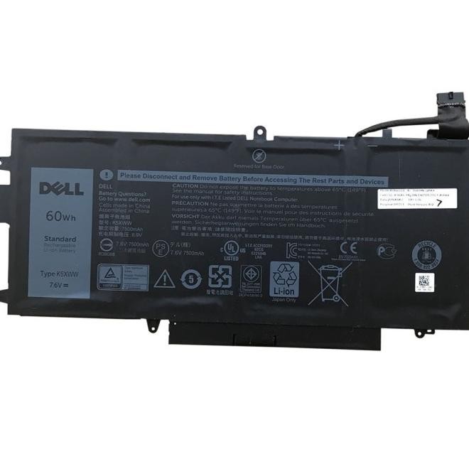 Baterai Laptop Dell Latitude 5289 13 7389 5289 3180 3189 K5Xww