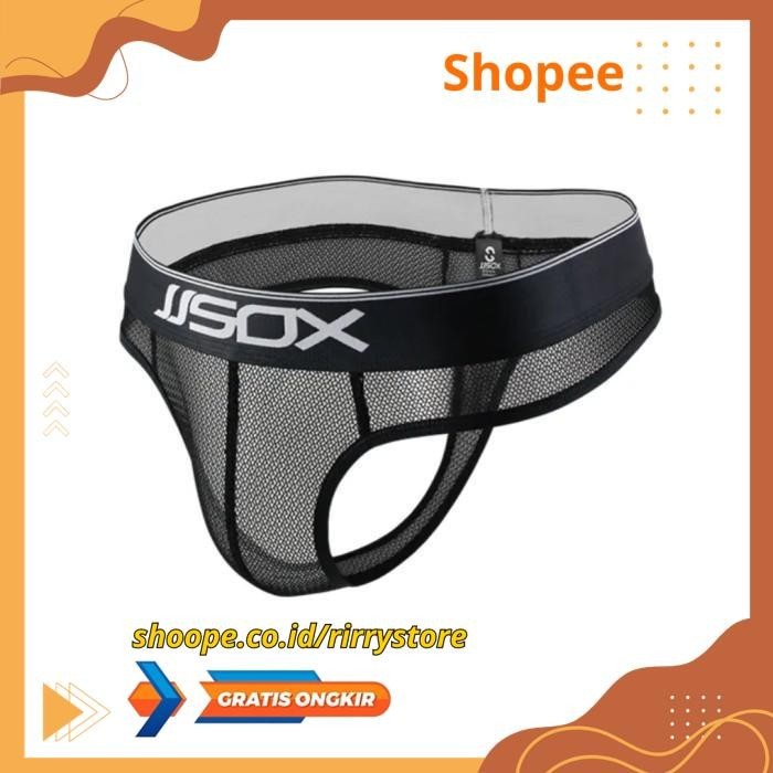 BIKINI THONG PRIA FISHNET TRANSPARAN 6 WARNA CELANA DALAM PRIA  / BIKINI THONG PRIA FISHNET TRANSPAR