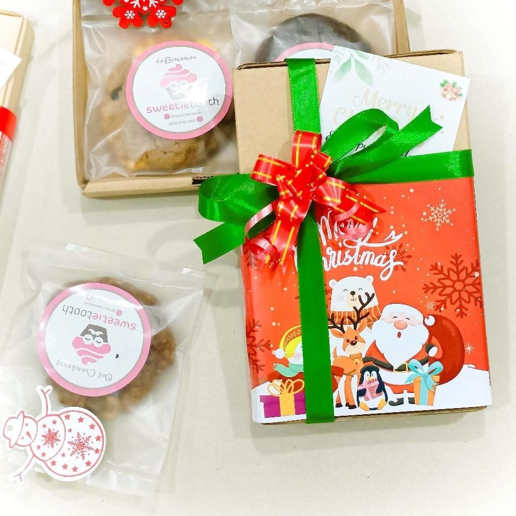 

PROMO MURAH Hampers Christmas Natal - Box of 2 Cookies