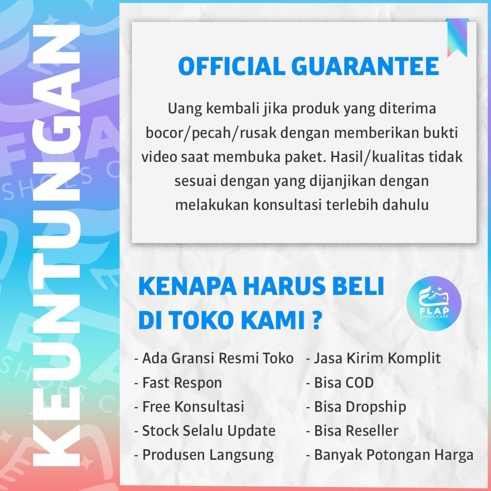 Hemat Flap Shoes Care - Cat Sepatu Kanvas Permanen Terlaris