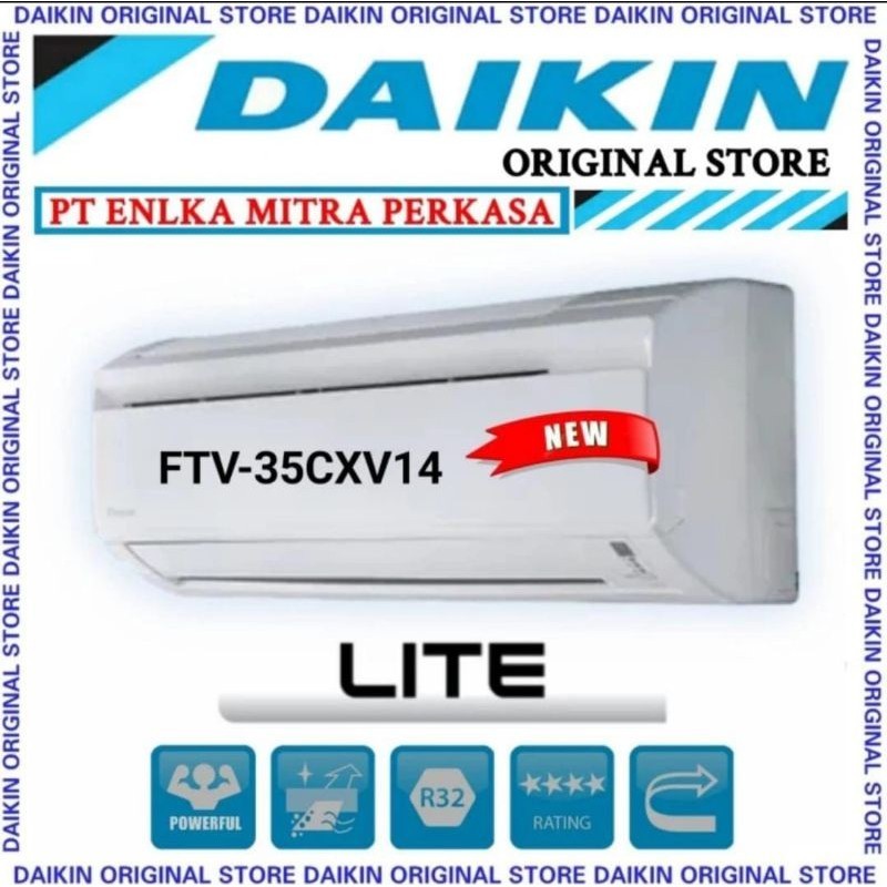 AC DAIKIN FTV 35 1,5pk ( Malaysia)+ pemasangan
