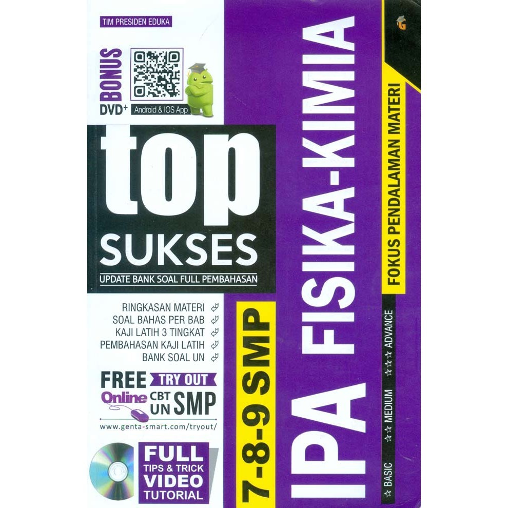 Smp 789 Top Sukses Update Bank Soal:Pembahasan Fisika Kimia