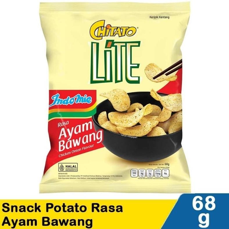 

Buruan Serbu Chitato Lite Indomie Rasa Ayam Bawang Potato Crisp 68gram