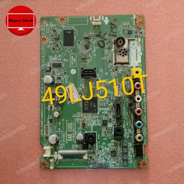 mb - mainboard - Mobo - motherboard - TV LG - 49LJ510T - 49lj510