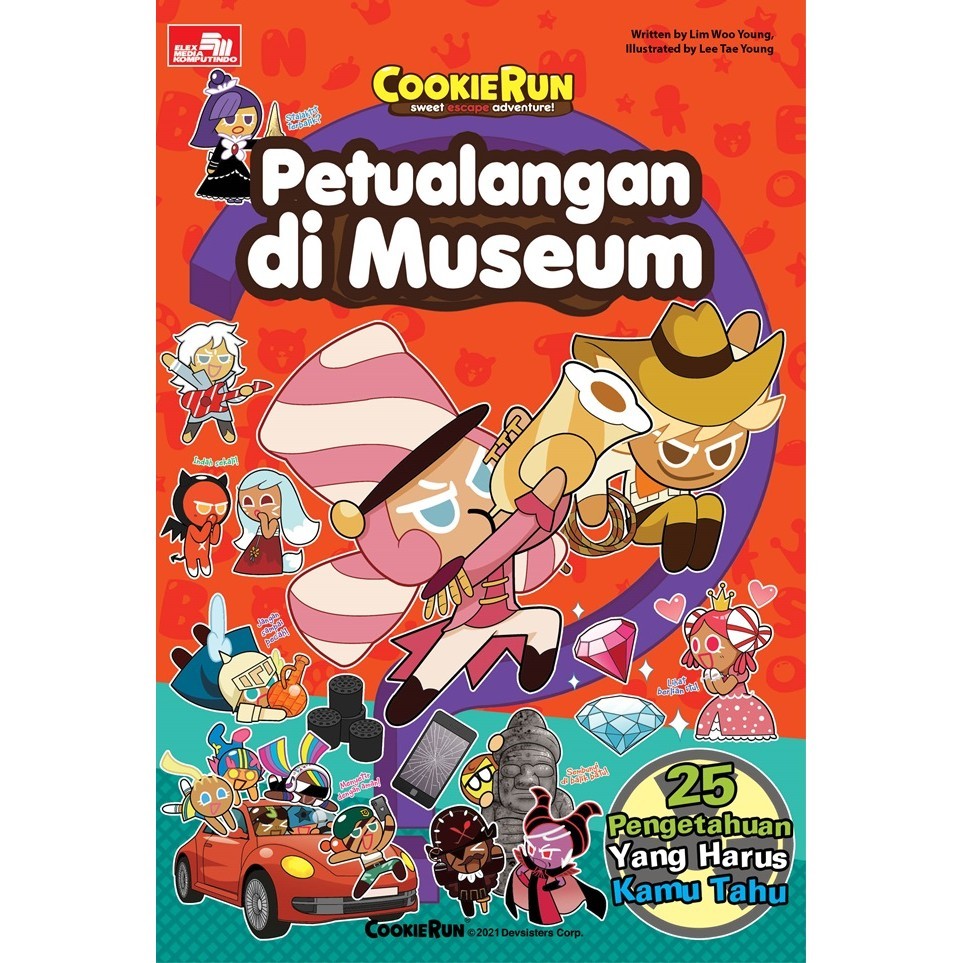 

Gramedia Lampung - COOKIE RUN SWEET ESCAPE ADVENTURE! - PETUALANGAN DUNIA SCIEN