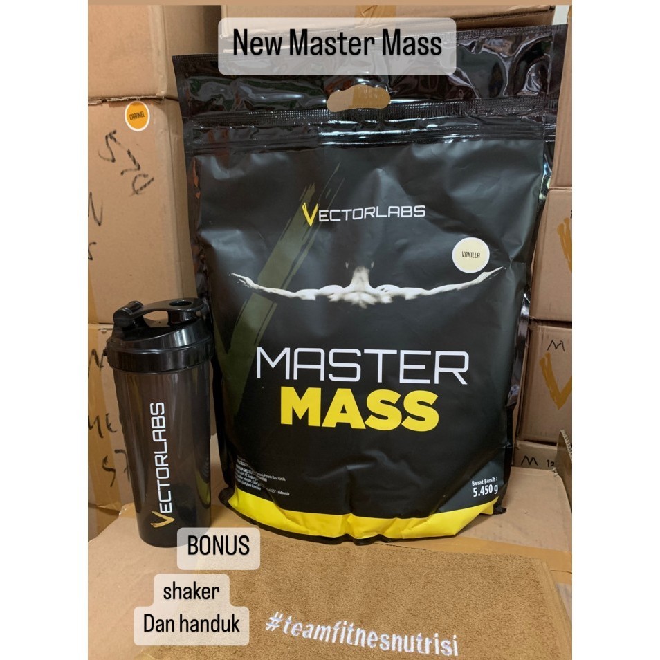Vectorlabs New master mass 5.45 kg suplemen fitness gainer super gym