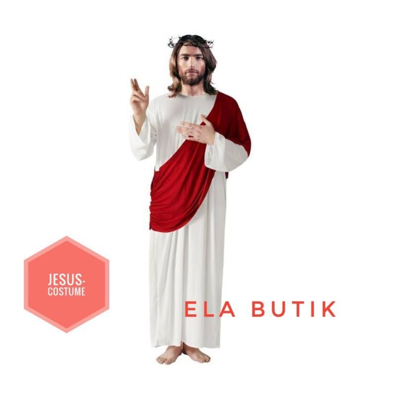 Kostum yesus-dewasa-jesus-kostum natal-kostum biblical