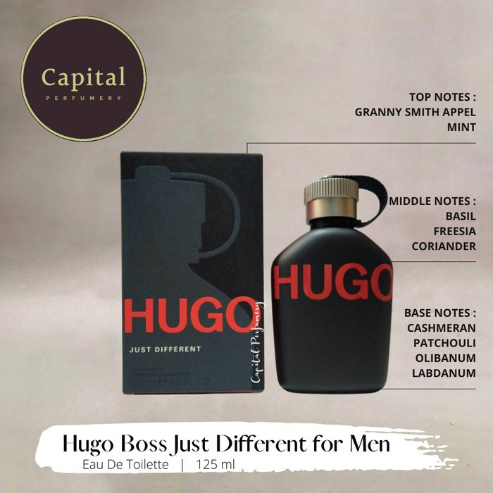 HUGO BOSS JUST DIFFERENT EDT 125ML