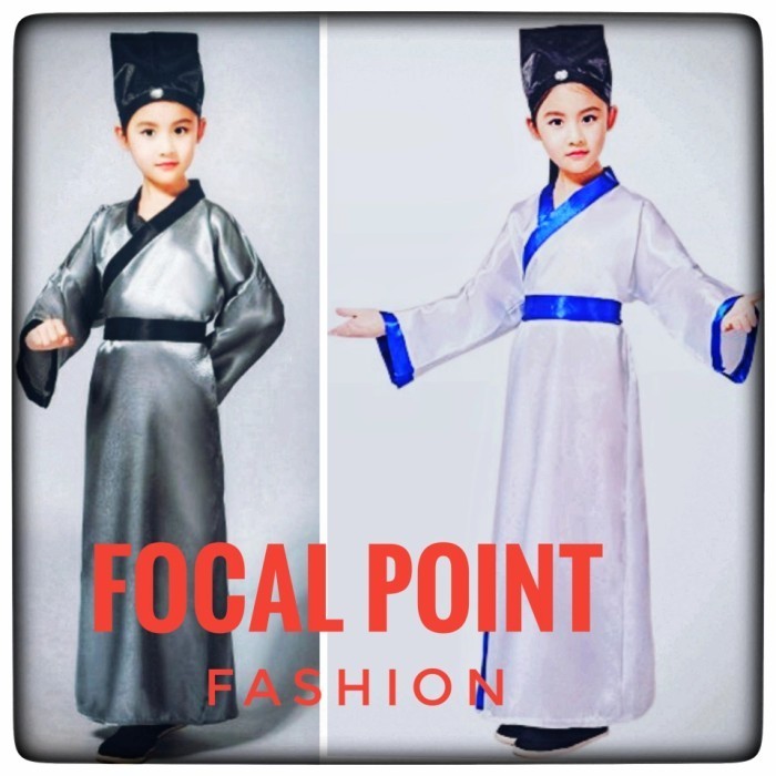 kostum China Hanfu anak Dinasty Tradisional Chinese Costume