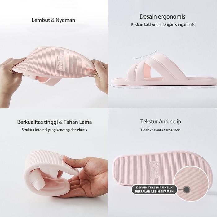 BISA COD - MINISO SANDAL WANITA SANDAL JEPIT WANITA NYAMAN SANDAL KAMAR MANDI