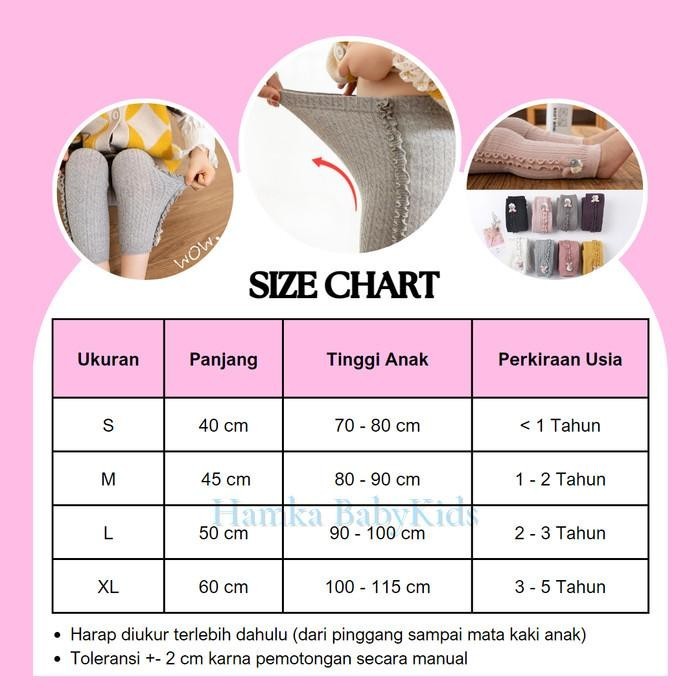 BISA COD - CELANA LEGING LEGGING LEJING BAYI ANAK PEREMPUAN 6 12 BULAN 1 2 TAHUN
