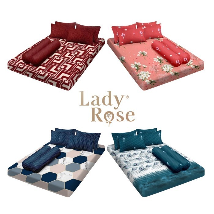 Sprei Lady Rose Ukuran 180X200 King Sprai Karakter Ladyrose Katalog 2 Ready
