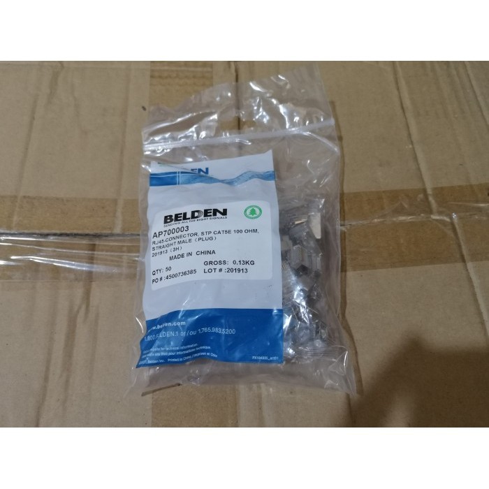 Belden Connector RJ45 cat 5 STP Metal