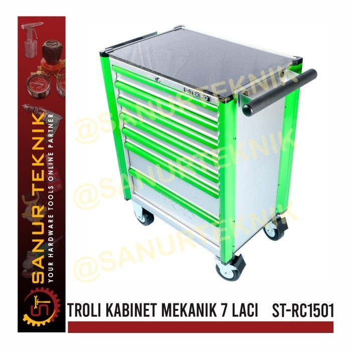 TEKIRO Cabinet 7 Drawer / Troli Kabinet Mekanik 7 Laci ST-RC1501
