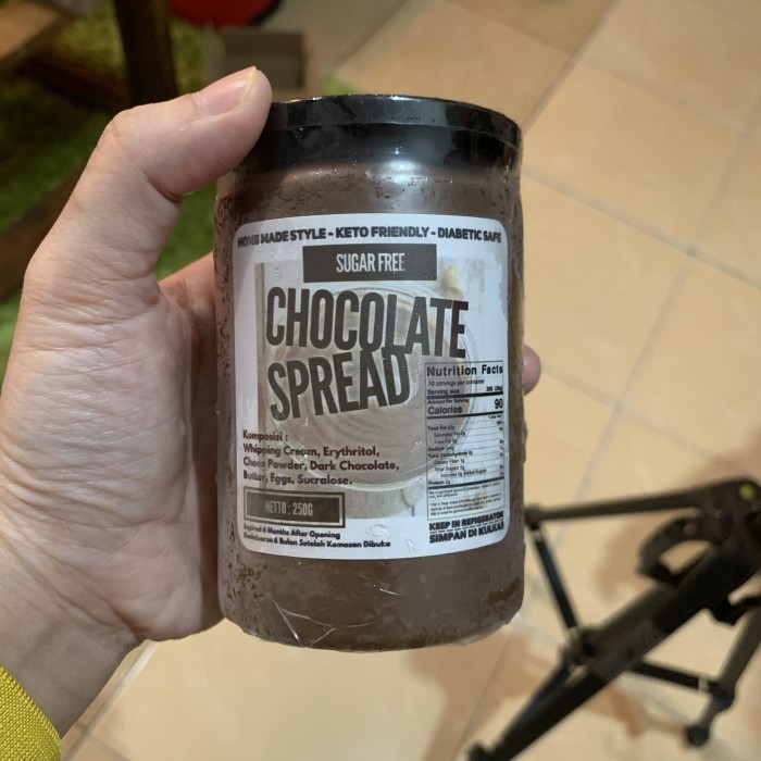 

Selai Coklat Keto Chocolate Spread Lowcarb