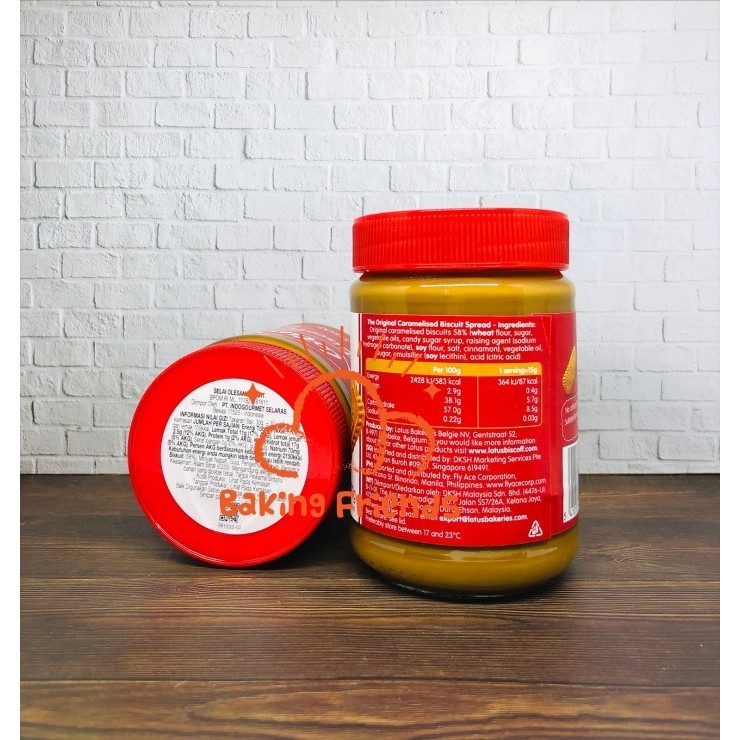 

Lotus Biscoff Smooth Spread 400Gr - Selai Biscoff Smooth