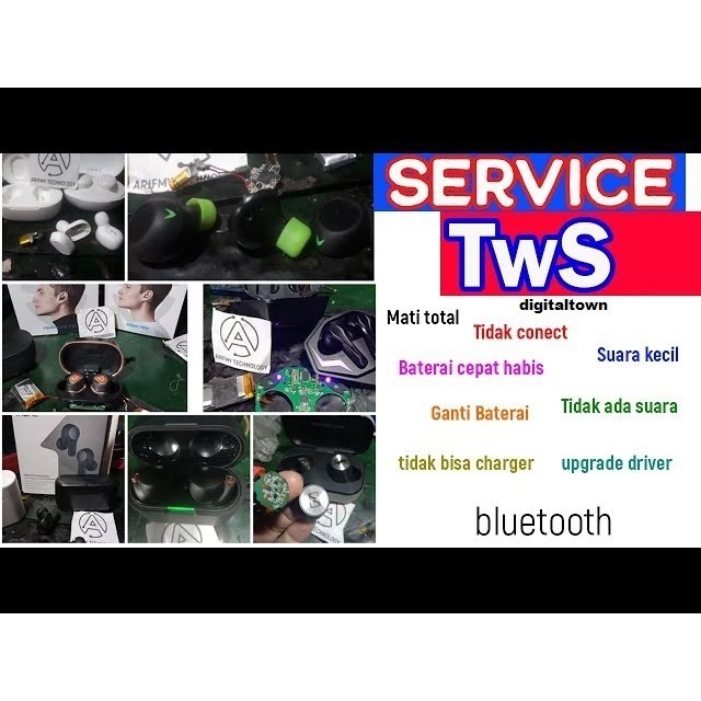 Terima Service Earphone/Headset TWS Bluetoch/Bluetooth