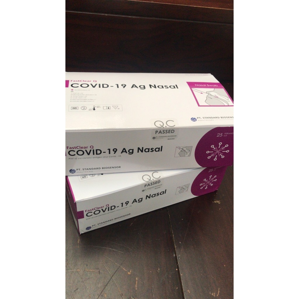 Biosensor Nasal Antigen Fastclear Nasal Isi 25