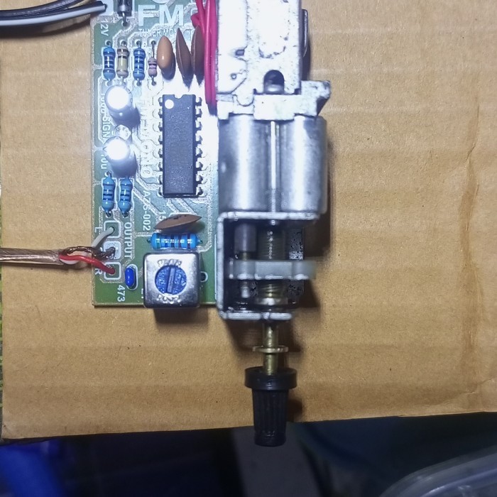 Kit Radio Tuner Fm Mono