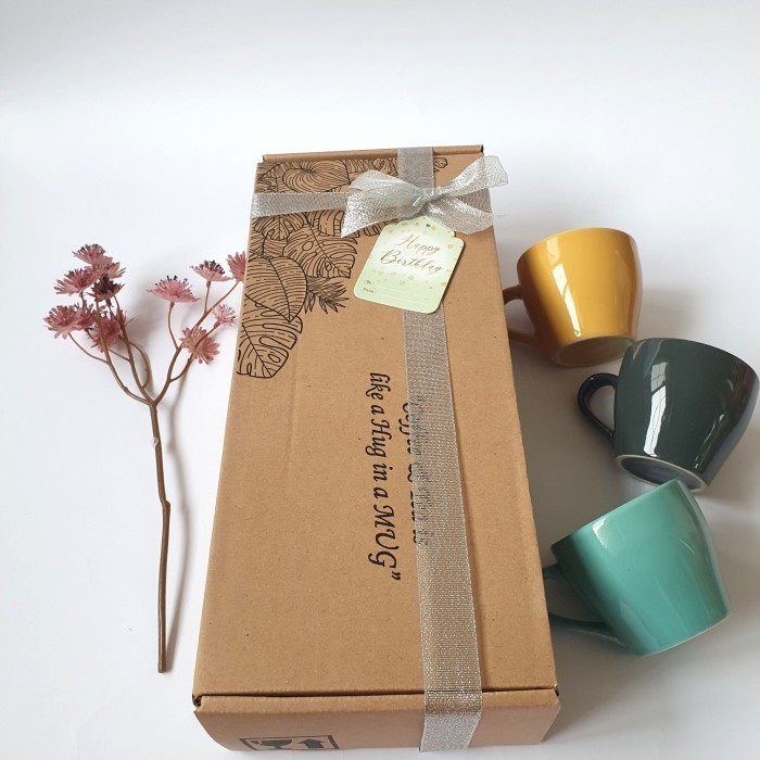 

Ready Hampers Rumah Baru / Parcel Ucapan Selamat Tea Set Keramik Warna