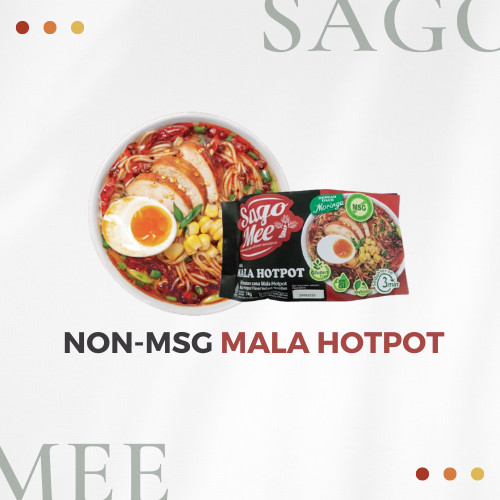 

Sagomee - Mie Instant Rasa Mala Hotpot Non MSG 74 g