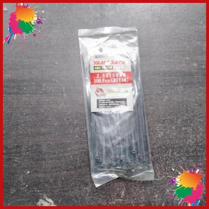

(MMS) TALITIS HITAM YAMAGATA UKURAN 2.5 150 MM ISI 100 PCS