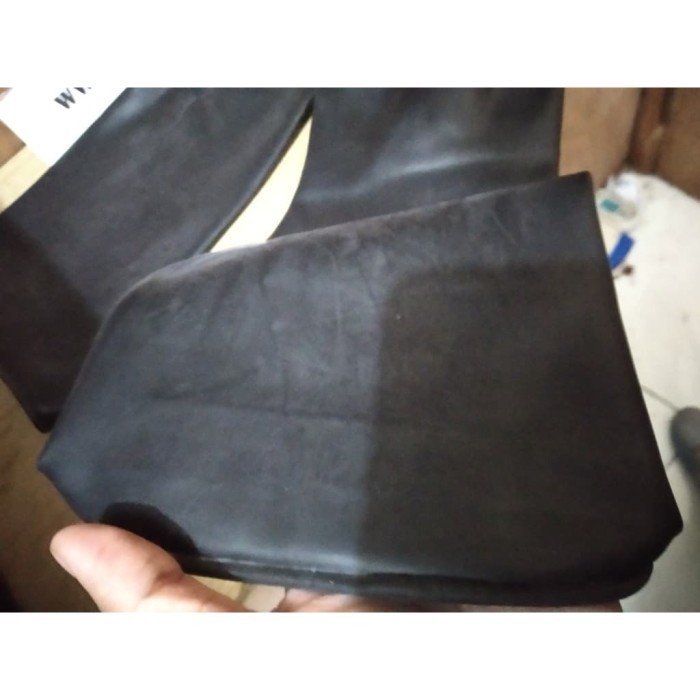 Sarung Tangan Karet Panjang 40 Cm Hitam Pelindung Tangan
