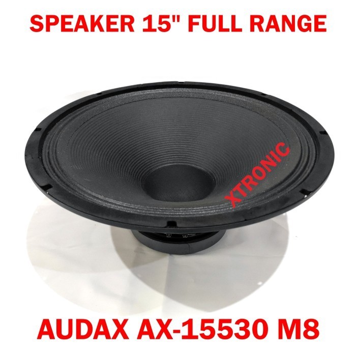 Speaker Audax 15Inch Ax 15530 M8 Speaker Full Range Ax15530 Original