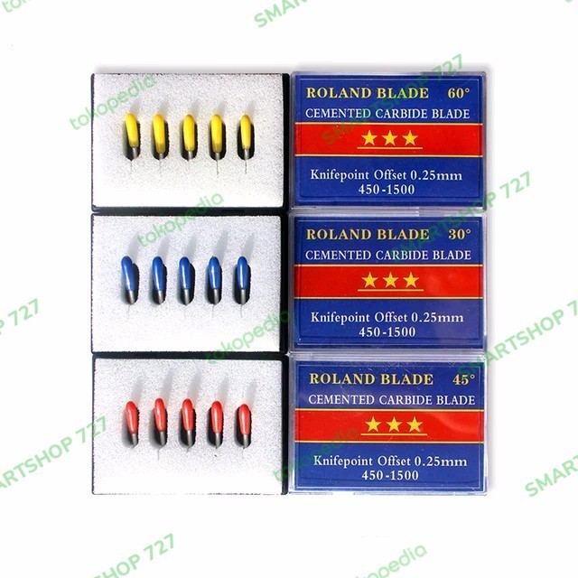 

Terbaru Paling Murah Pisau Cutting Sticker / Roland Blade/ Jinka / Redsail Promo Terlaris