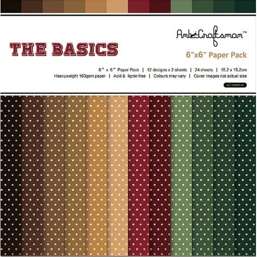 

Terbaru Scrapbooking Patterned Paper 6"X6" - The Basics (24 Sheets) Promo Terlaris