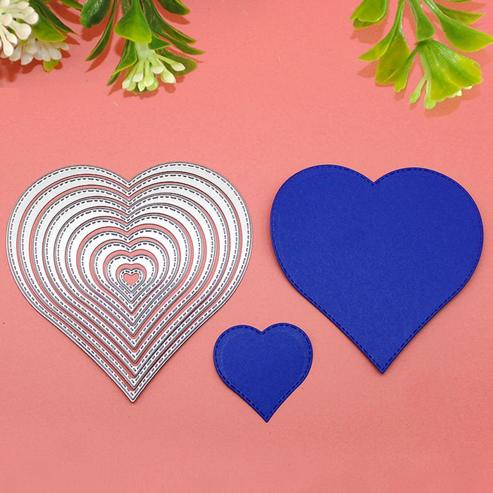 

Terbaru Cutting Dies - Heart Frame Pattern (10Pcs) Promo Terlaris