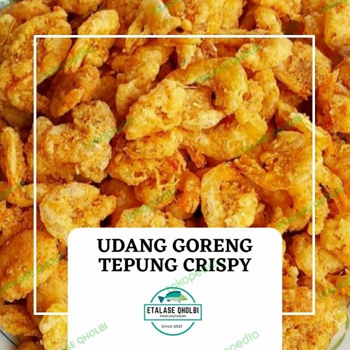 

Terlaris Terlaris Udang Goreng Tepung Crispy 250 Gram Promo Terbaru