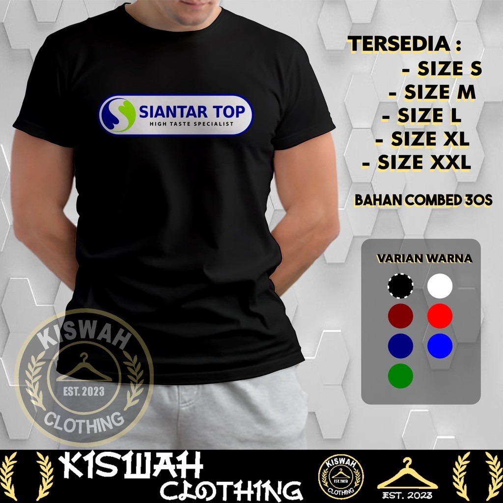 Kaos Tshirt Siantar Top Logo DB Baju Perusahaan