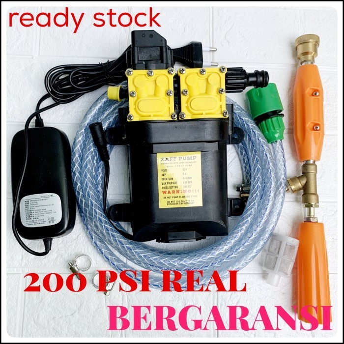TERMURAH - alat cuci motor cuci mobil cuci ac double pump alat steam motor