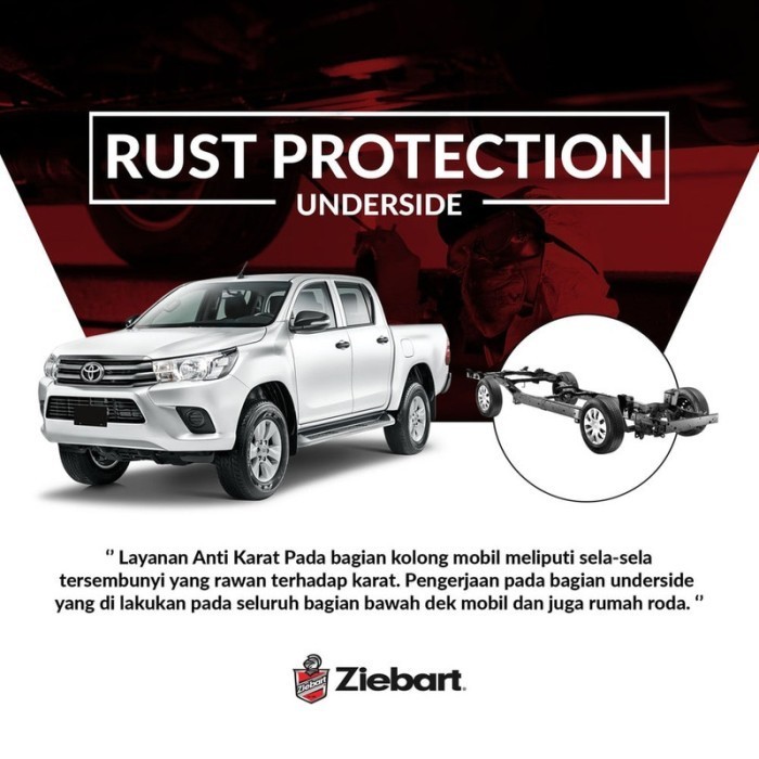 HARGA DISC - Ziebart Rust Protection Underside (Anti Karat) Small