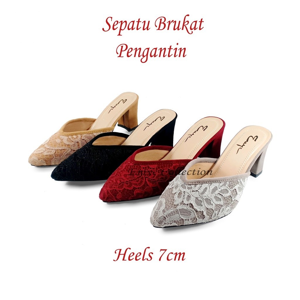 Sendal Heels Wanita Terbaru Kekinian 2024 Jumbo Sendal Hels Wanita Wedding Remaja Haihills Nikahan D