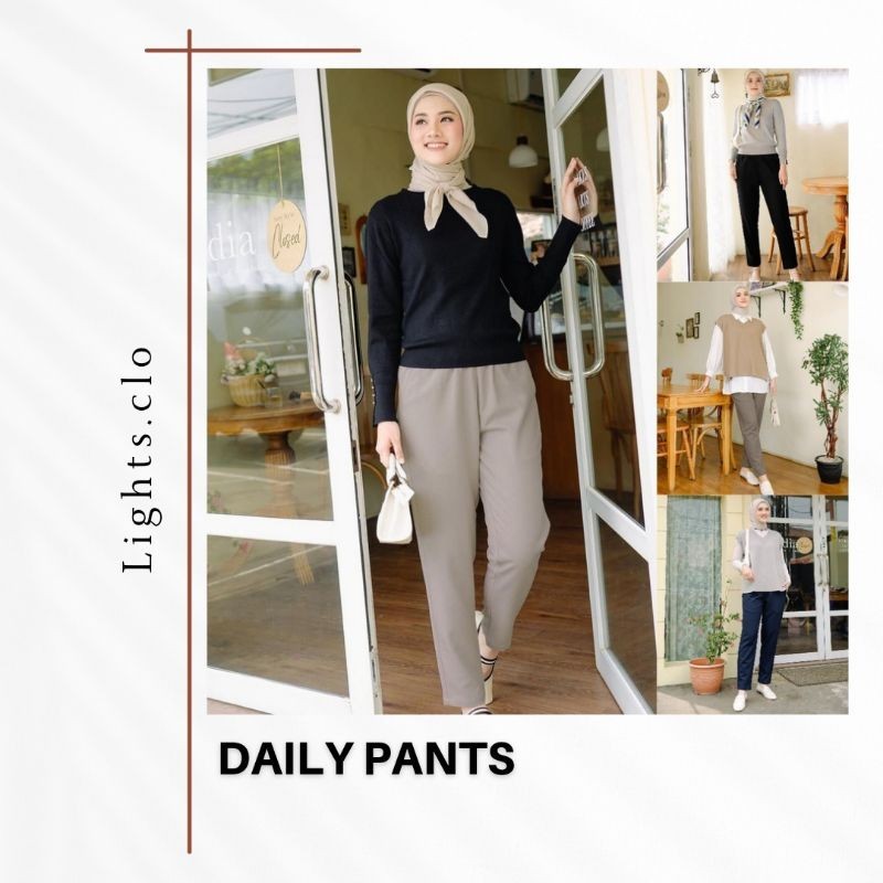 DAILY PANTS BY LIGHTS.CLO
