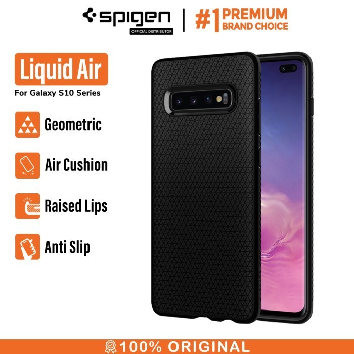 Case Galaxy S10 Plus / S10e / S10 Spigen Softcase Pattern Liquid Air