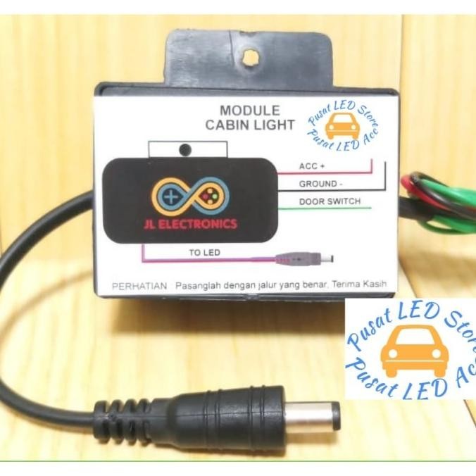 MODUL LED KOLONG KABIN DIMMER SENSOR PINTU KHUSUS MOBIL HONDA
