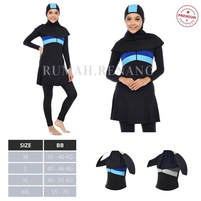 BISA COD - BAJU RENANG /MUSLIMAH/DEWASA/WANITA/REMAJA BAJU RENANG MUSLIMAH DEWASA