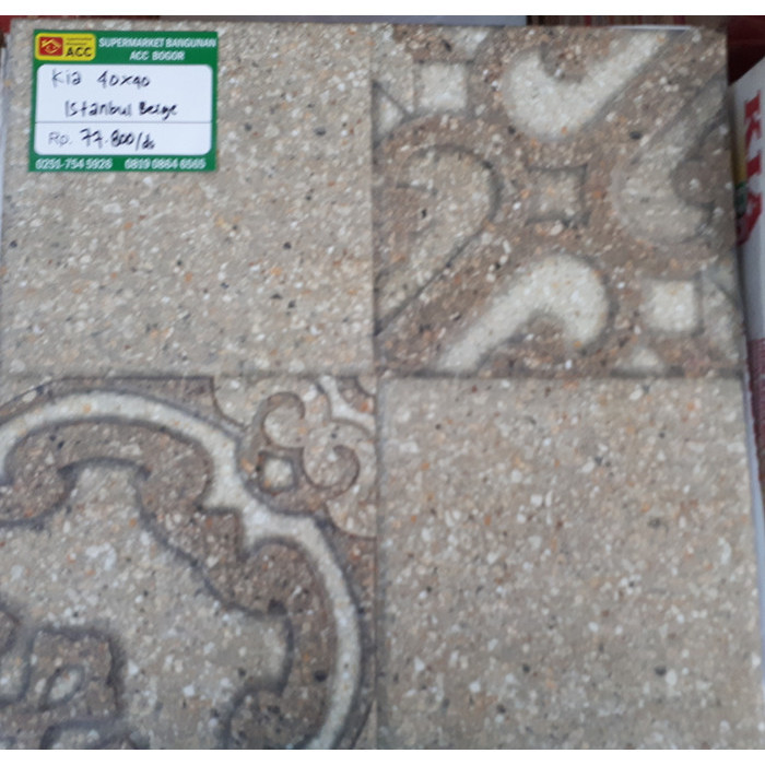 KERAMIK KIA 40X40 ISTANBUL BEIGE