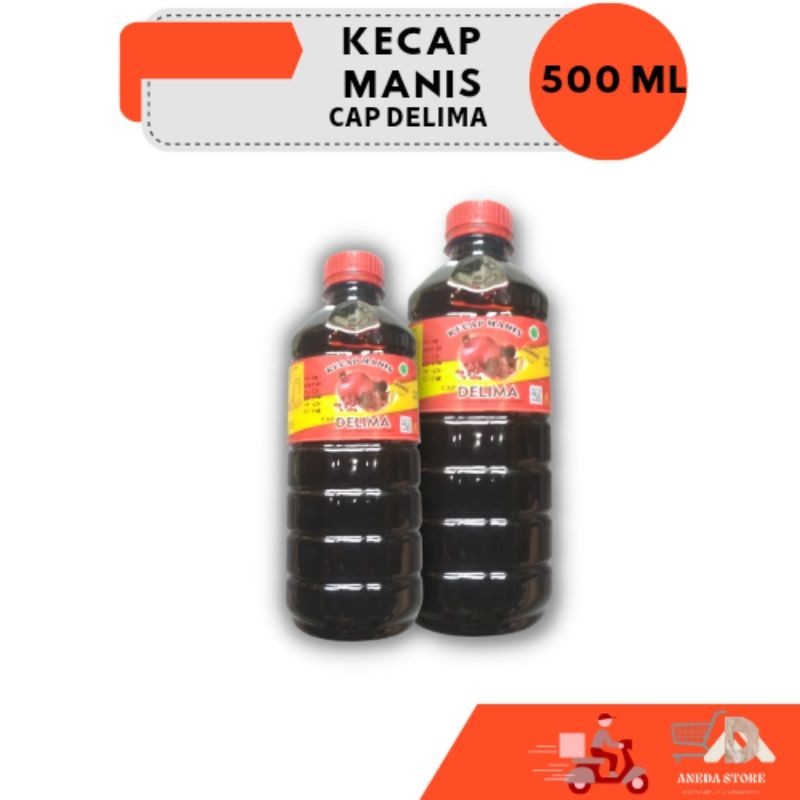

Kecap Manis Cap Delima - 500 Ml