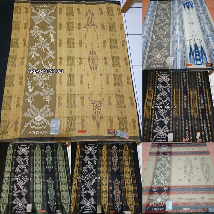 Sarung Ardan Star Original Songket