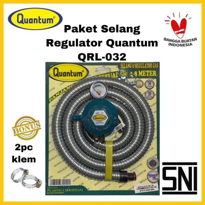 REGULATOR QUANTUM PAKET SELANG TIPE QRL-032/ REGULATOR QRL-032 QUANTUM
