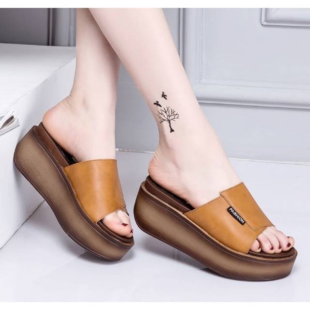 Sandal Wedges Wanita Wedges Import Wedges Emory Sofia Sendal Hak Wanita Hells Wanita Sandal Andin Sa