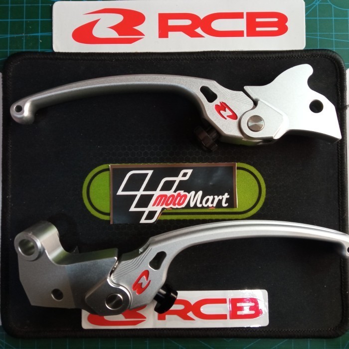 Terlaris Handle set Rem dan kopling S3 Lever by RCB Yamaha RX KING XABRE Silver