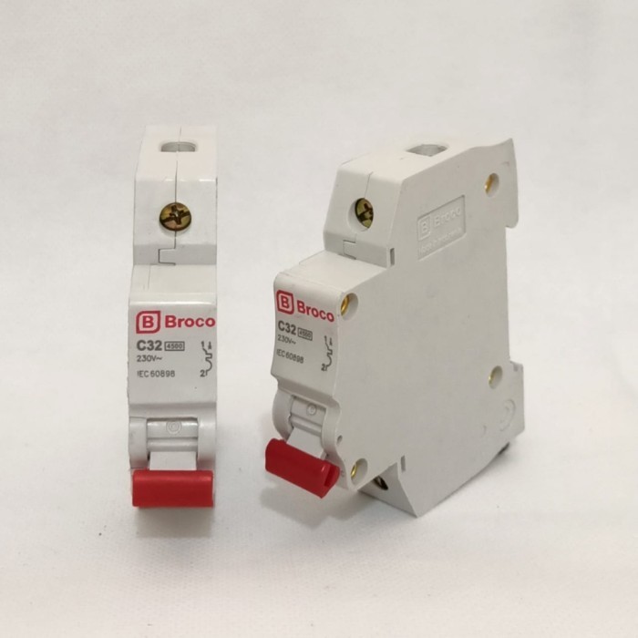 BROCO MCB 1 PHASE 32A / MCB BROCO 32A 230V 7040 Watt