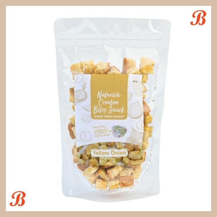 

| HOF | SIMPLY PREMIUM CROUTON BITES SNACK YELLOW ONION 60 GR